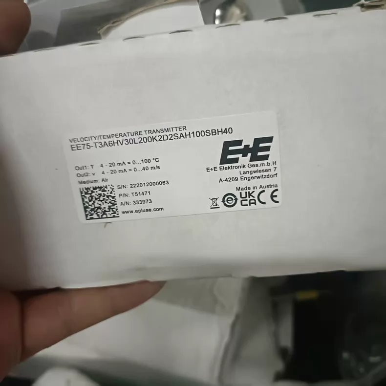 E+E Elektronik EE75-T3A6HV30L200K2D2SAH100SBH41 Humidity Sensor 1 E+E Elektronik EE75-T3A6HV30L200K2D2SAH100SBH41 Humidity Sensor