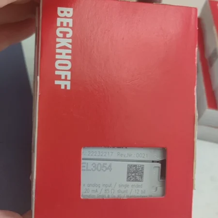 BECKHOFF EL3054 EtherCAT Terminal 5-Channel Analog Input