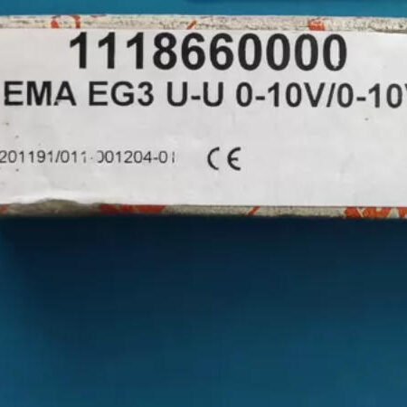 Weidmuller EMA EG3 U-U 0-10V/0-10V High-Performance Isolator
