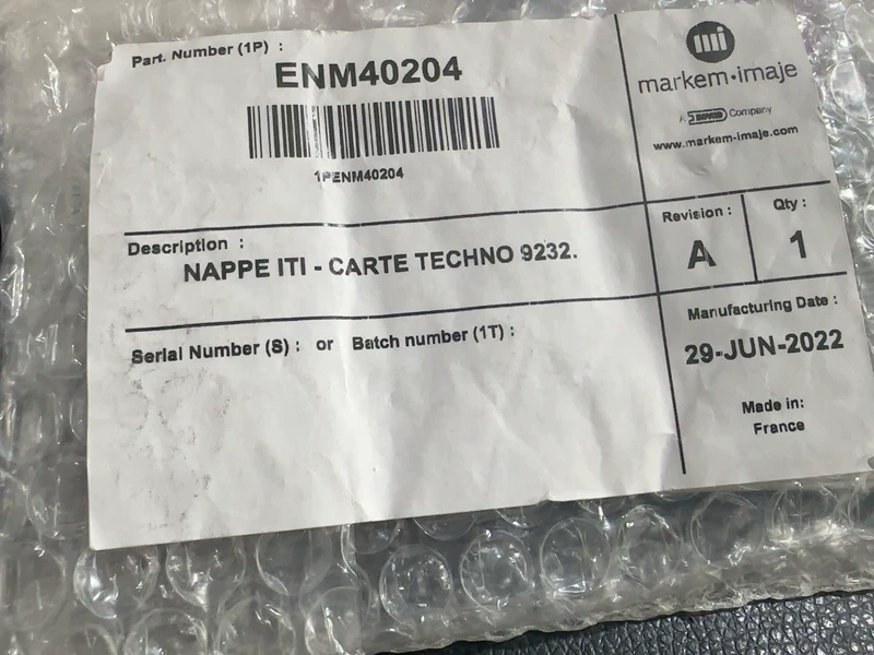 Production Line Printer Spare Part Imaje ENM40204 Module 1 Production Line Printer Spare Part Imaje ENM40204 Module