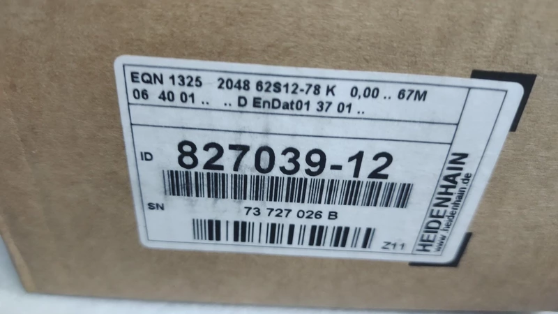 EQN1325 827039-12 HEIDENHAIN Encoder - High-Precision Motion Control 1 EQN1325 827039-12 HEIDENHAIN Encoder - High-Precision Motion Control