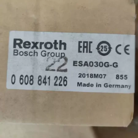 CNC Machine Automation Rexroth ESA030G-G 0608841226 Servo Motor