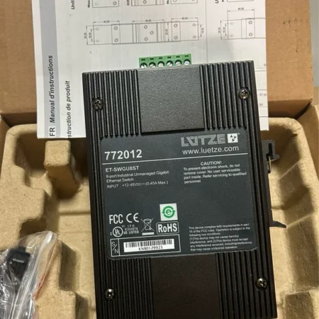 Industrial Network Switch Luetze ET-SWGU8ST for Automation