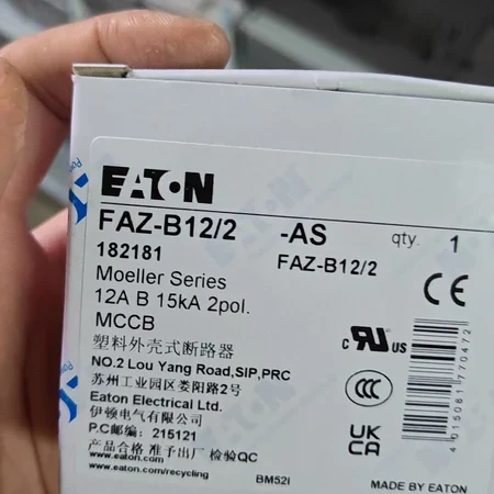 Miniature Circuit Breaker EATON FAZ-B12/2-AS 12A