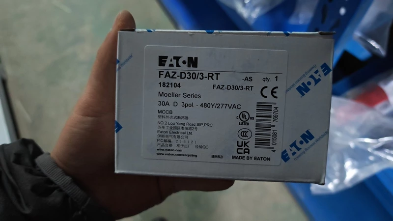 Miniature Circuit Breaker EATON FAZ-D30/3-RT 182104 30A 1 Miniature Circuit Breaker EATON FAZ-D30/3-RT 182104 30A