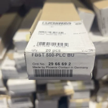 Plug-in Jumper Phoenix Contact FBST 500-PLC BU 2966692 for Secure Connections