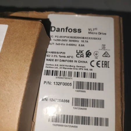 FC-051P1K5S2E20H3BXCXXXSXXX Danfoss Precision Frequency Drive
