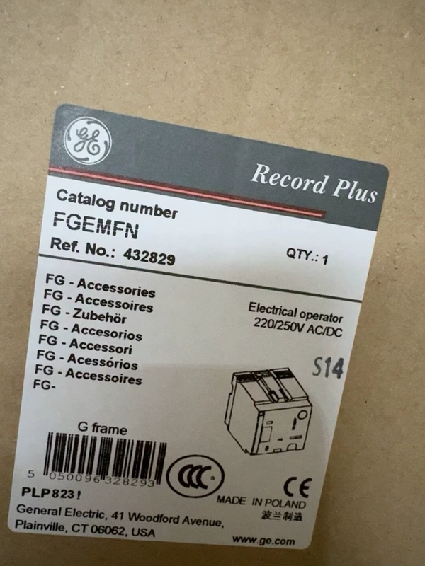 GE FGEMFN 432829 Circuit Breaker Operator for Reliable Protection 1 GE FGEMFN 432829 Circuit Breaker Operator for Reliable Protection
