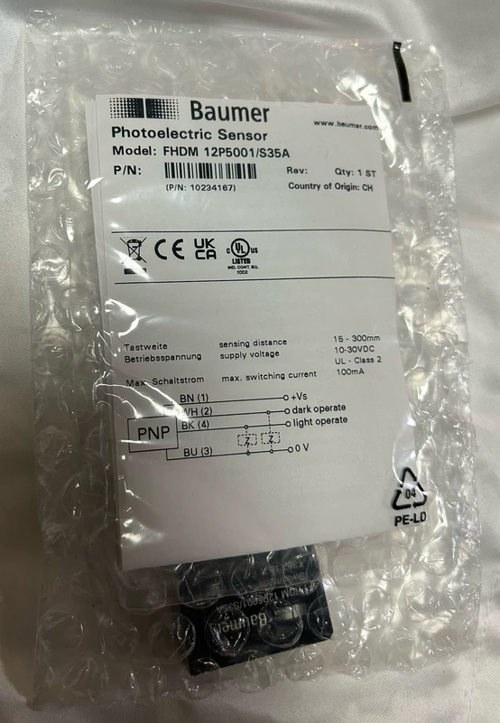 Automation Detection Sensor Baumer FHDM 12P5001/S35A Reliable 2 Automation Detection Sensor Baumer FHDM 12P5001/S35A Reliable - Image 2