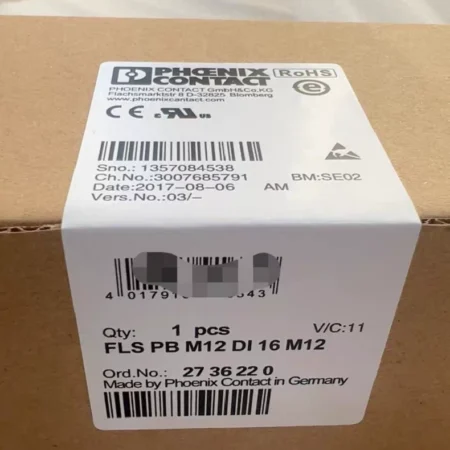 Phoenix Contact FLS PB M12 DI 16 M12 - High-Performance PROFIBUS Input
