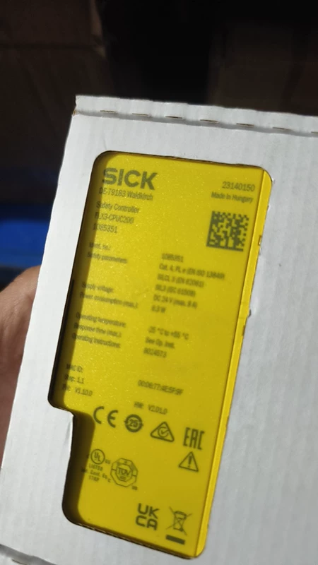 Industrial SICK Safety Controller FLX3-CPUC200 for Workplaces 1 Industrial SICK Safety Controller FLX3-CPUC200 for Workplaces