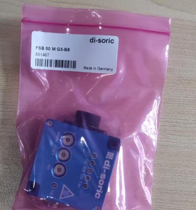 di-soric Fiber Optic Sensor Model FSB50MG3-B8 for Sensing 1 di-soric Fiber Optic Sensor Model FSB50MG3-B8 for Sensing