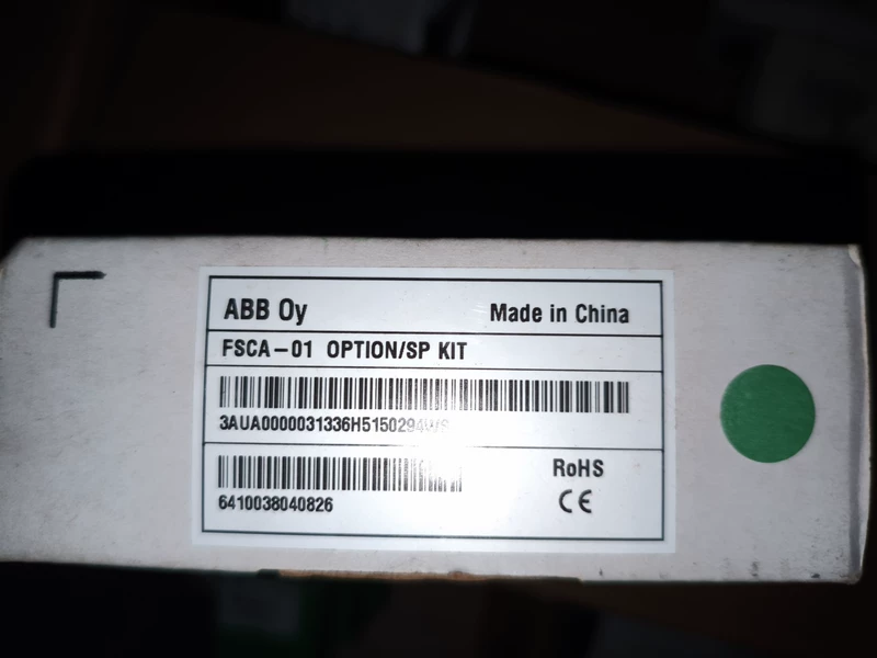 Industrial Automation with ABB FSCA-01 Fieldbus Module 1 Industrial Automation with ABB FSCA-01 Fieldbus Module