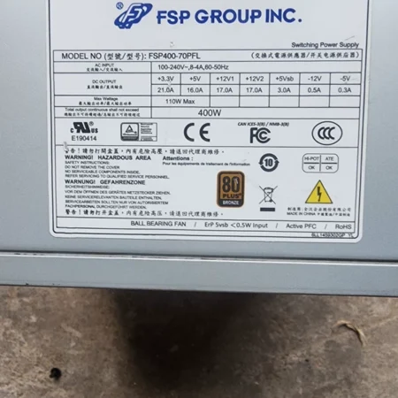 Industrial Power Supply FSP FSP400-70PFL - High Efficiency Solution