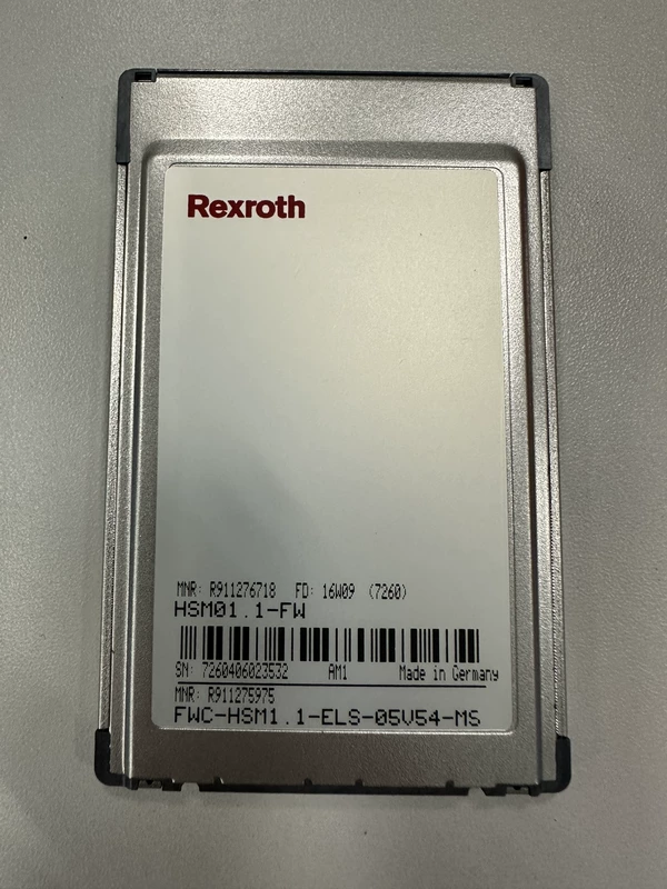 Memory Card Rexroth FWC-HSM1.1-ELS-05V54-MS R911276718 Firmware 1 Memory Card Rexroth FWC-HSM1.1-ELS-05V54-MS R911276718 Firmware