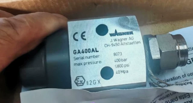 Industrial Coating Solution WAGNER GA400AL Spray Gun
