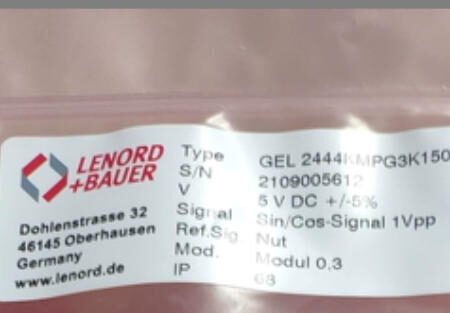 LENORD+BAUER Gel2444KM1G3K151 Incremental Encoder