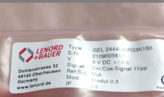 LENORD+BAUER Gel2444KM1G3K151 Incremental Encoder 1 LENORD+BAUER Gel2444KM1G3K151 Incremental Encoder