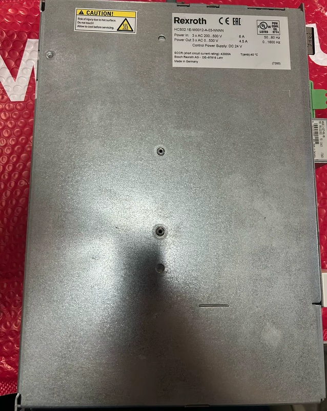 REXROTH HCS02.1E-W0012-A-03-NNNN Drive for CNC Machine Tools 1 REXROTH HCS02.1E-W0012-A-03-NNNN Drive for CNC Machine Tools