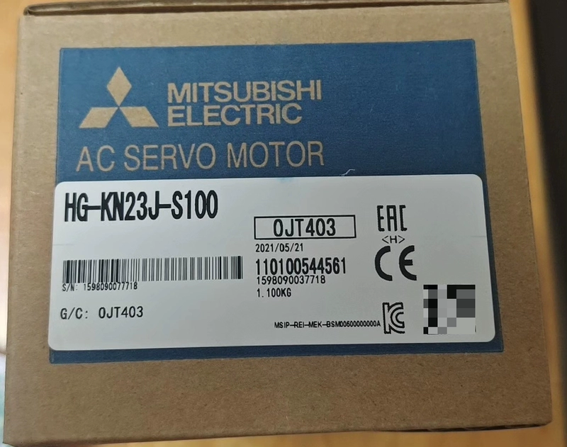 Servo Motor Mitsubishi HG-KN23J-S100 - High Torque 200W 1 Servo Motor Mitsubishi HG-KN23J-S100 - High Torque 200W