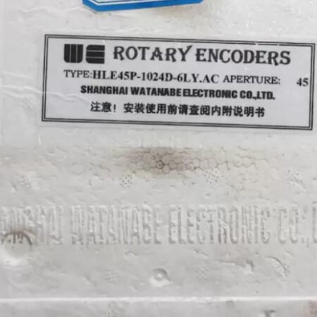 WATANABE HLE-45P-1024D-6LY.AC Encoder for Industrial Use