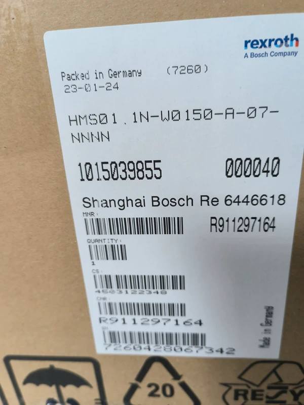 REXROTH HMS01.1N-W0150-A-07-NNNN Drive Module for Machines 1 REXROTH HMS01.1N-W0150-A-07-NNNN Drive Module for Machines
