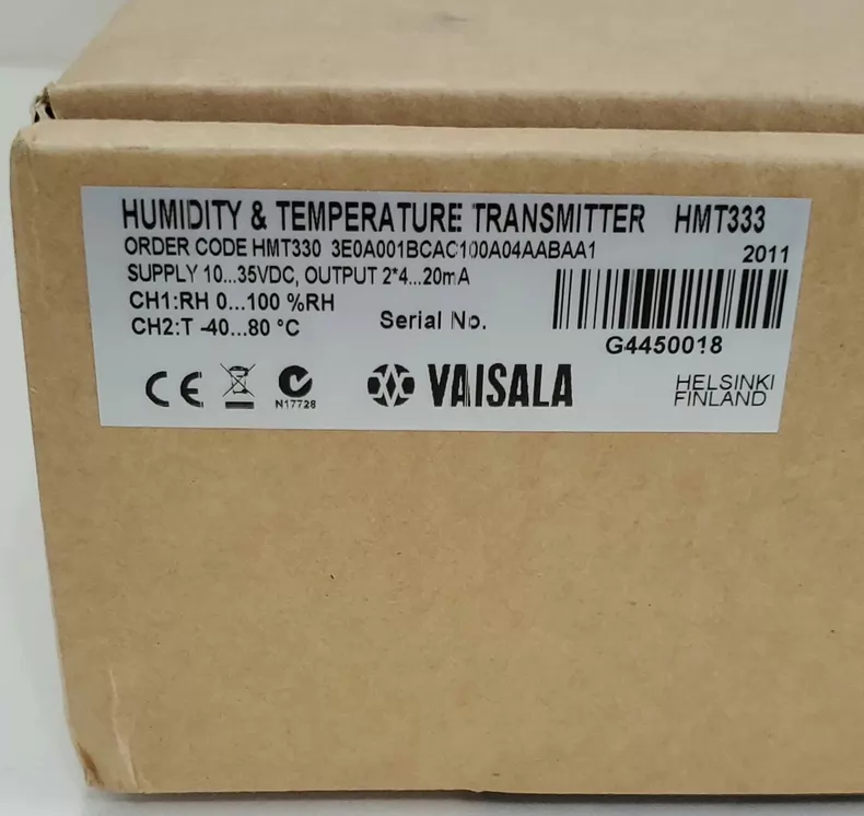 Vaisala Humidity and Temperature Transmitter HMT333 - Reliable Data