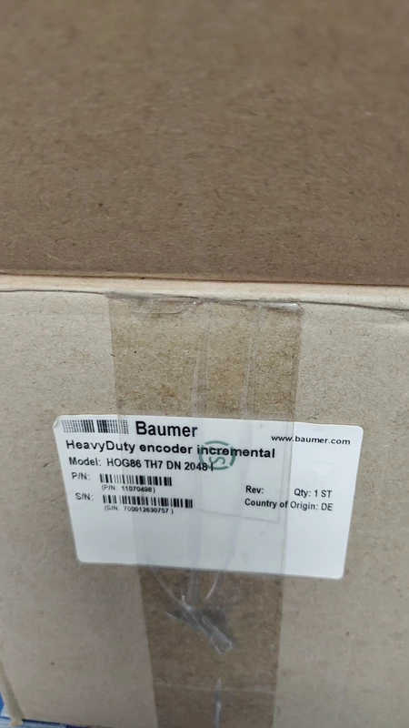 Baumer HOG86 TH7 DN 2049 I Encoder 1 Baumer HOG86 TH7 DN 2049 I Encoder