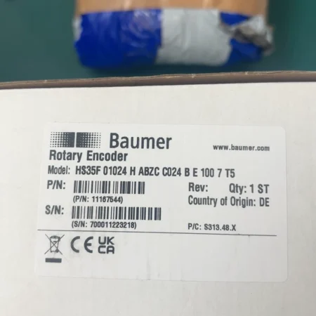 Industrial Rotary Encoder Baumer HS35F 01024 H ABZC C024 B E 100 7 T5