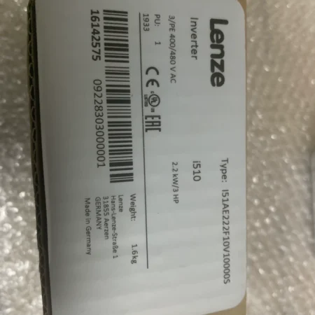 Lenze Frequency Inverter I51AE222F10V10000S for Machines