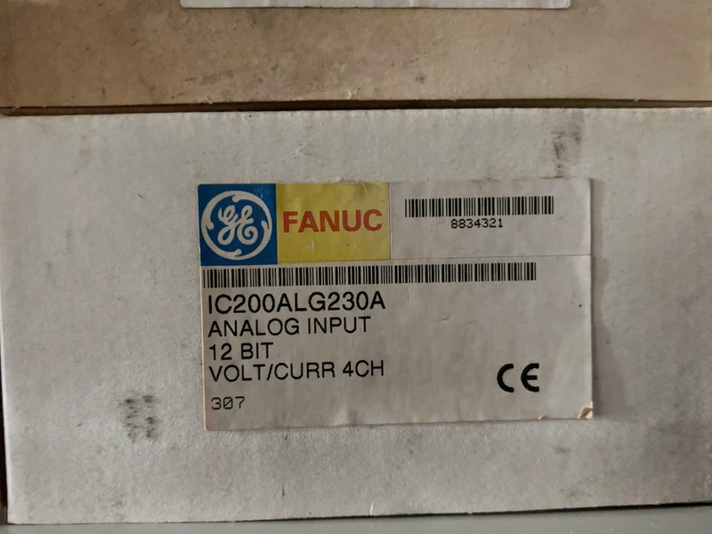 Analog Input Module GE IC200ALG230A 8-Channel 1 Analog Input Module GE IC200ALG230A 8-Channel