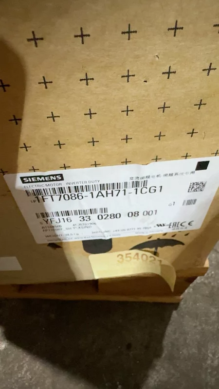 Machine Tool Servo Motor SIEMENS IFT7086-1AH71-1CG1 Drive