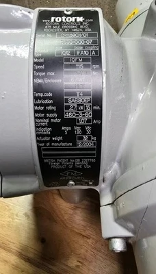 Process Valve Automation ROTORK IQ12 FA10 A IQFM Actuator 2 Process Valve Automation ROTORK IQ12 FA10 A IQFM Actuator - Image 2