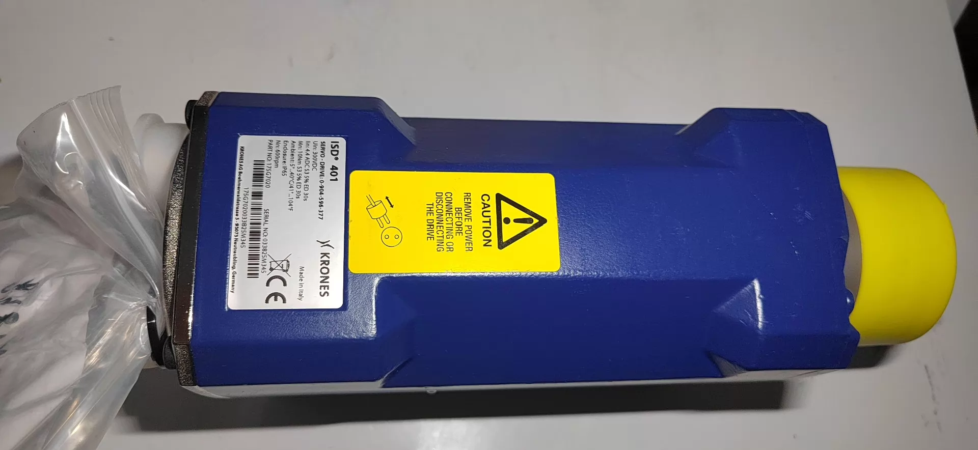 KRONES ISD401 Motor - Industrial-Grade Servo Solution 1 KRONES ISD401 Motor - Industrial-Grade Servo Solution