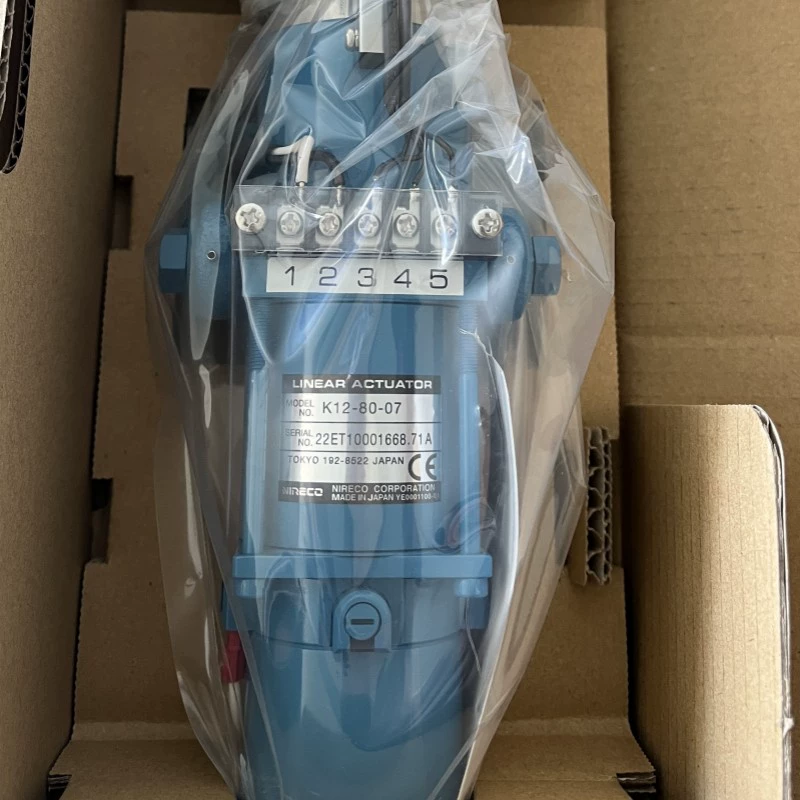 NIRECO Electric Actuator K12-80-07 - Precise Motion Control