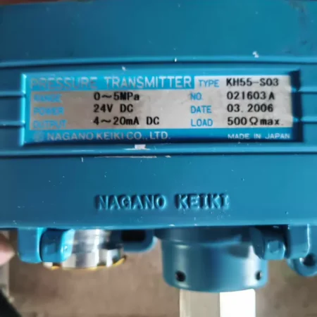 NAGANO KH55-S03 Pressure Sensor for Industrial Monitoring
