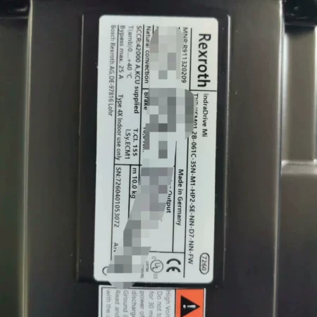 Rexroth KSM01.2B Servo Drive 061C 35N M1 HP2 SE NN D8 FW