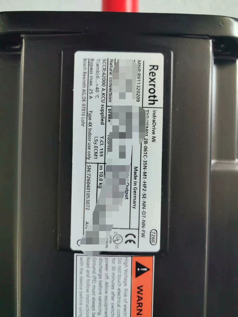 Rexroth KSM01.2B Servo Drive 061C 35N M1 HP2 SE NN D8 FW