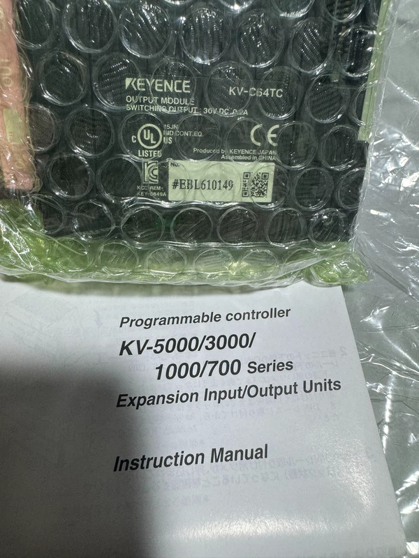KEYENCE KV-C64TC CPU Unit - Reliable PLC Control System 1 KEYENCE KV-C64TC CPU Unit - Reliable PLC Control System