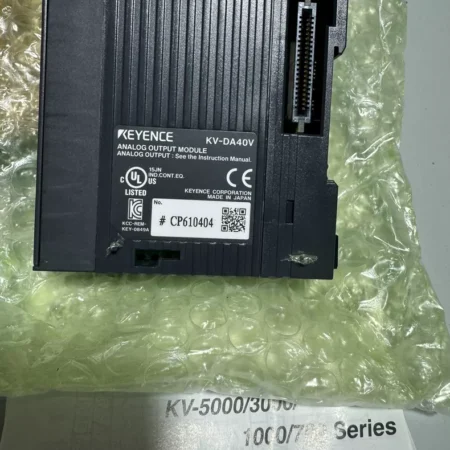 KEYENCE Analog PLC Module KV-DA40V - Industrial Automation Upgrade
