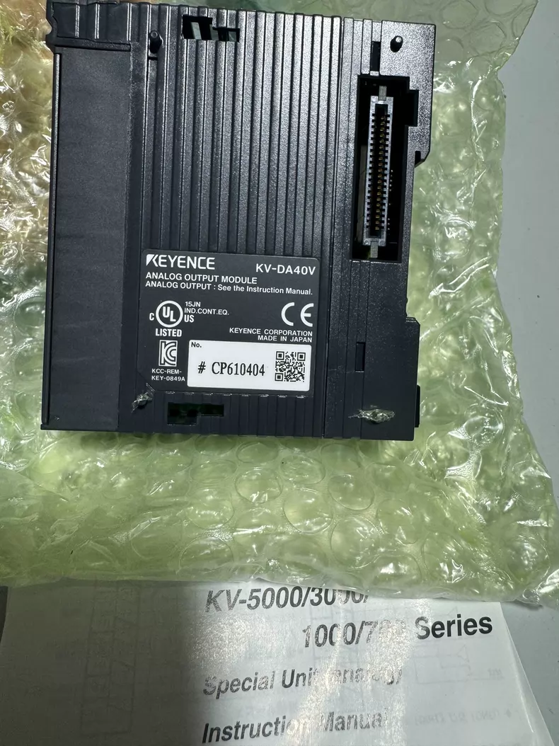 KEYENCE Analog PLC Module KV-DA40V - Industrial Automation Upgrade 1 KEYENCE Analog PLC Module KV-DA40V - Industrial Automation Upgrade