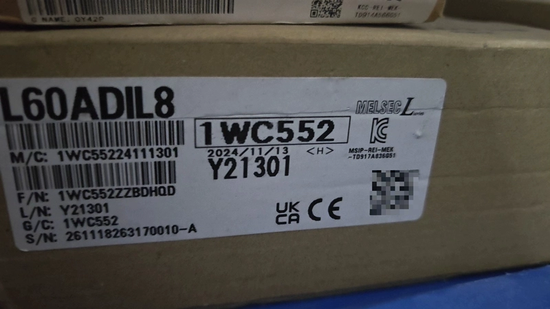 Analog Input Module Mitsubishi L60ADIL8 8-Channel Precision 1 Analog Input Module Mitsubishi L60ADIL8 8-Channel Precision