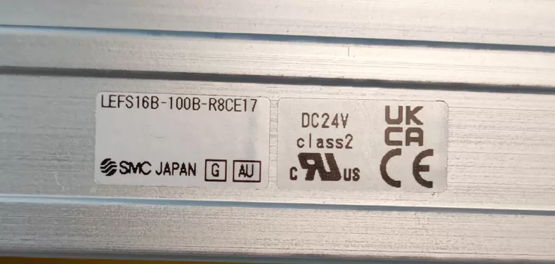 SMC LEFS16B-100B-R8CE17 Precision Cylinder & Controller