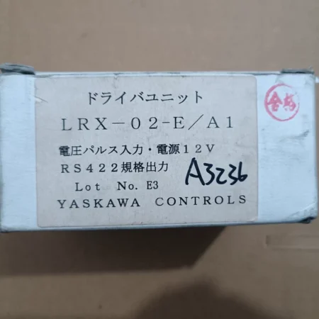 YASKAWA LRX-02-E/A2 Robot Controller Module