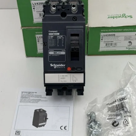 Schneider LV438606 NSX100M Circuit Breaker for Industrial Use