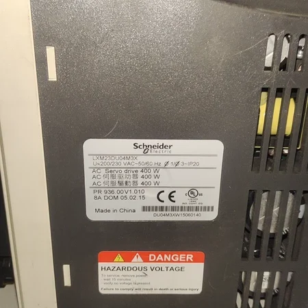 Schneider Servo Drive LXM23DU04M3X 200-241V AC