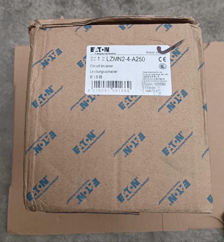 EATON LZMN2-4-A251 Circuit Breaker - Industrial Safety 1 EATON LZMN2-4-A251 Circuit Breaker - Industrial Safety