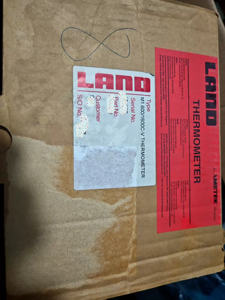 LAND M1 600/1600C-V Precision Pyrometer for Accurate Heat Measurement 1 LAND M1 600/1600C-V Precision Pyrometer for Accurate Heat Measurement