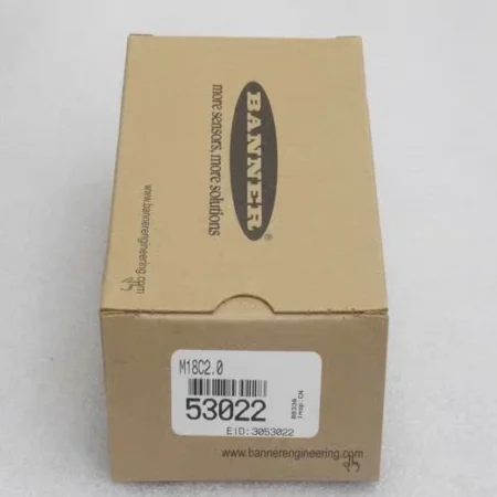 BANNER Ultrasonic Sensor M18C2.0 53022 - High Accuracy