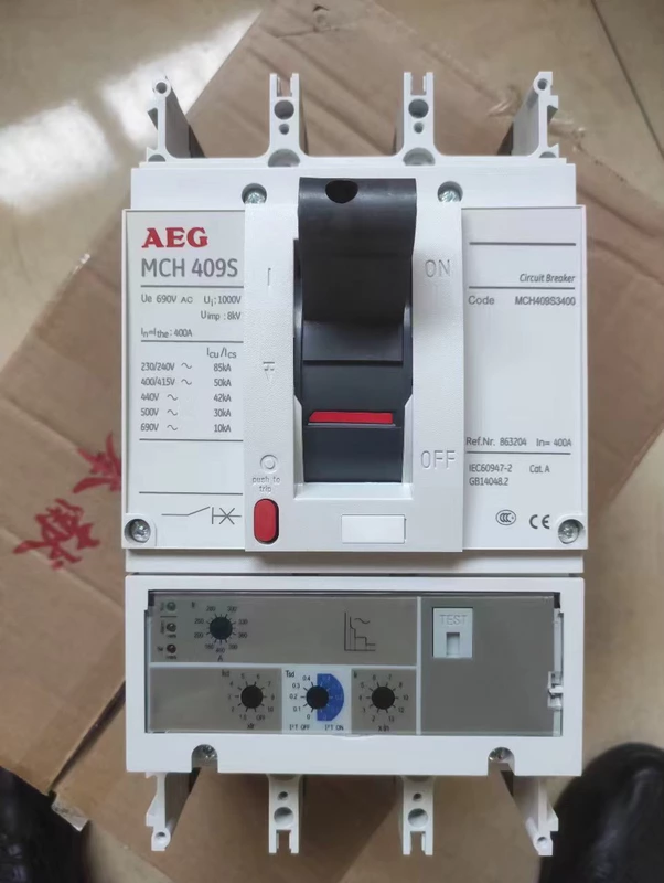AEG Model MCH409S/3400 - Molded Case Circuit Protection 1 AEG Model MCH409S/3400 - Molded Case Circuit Protection